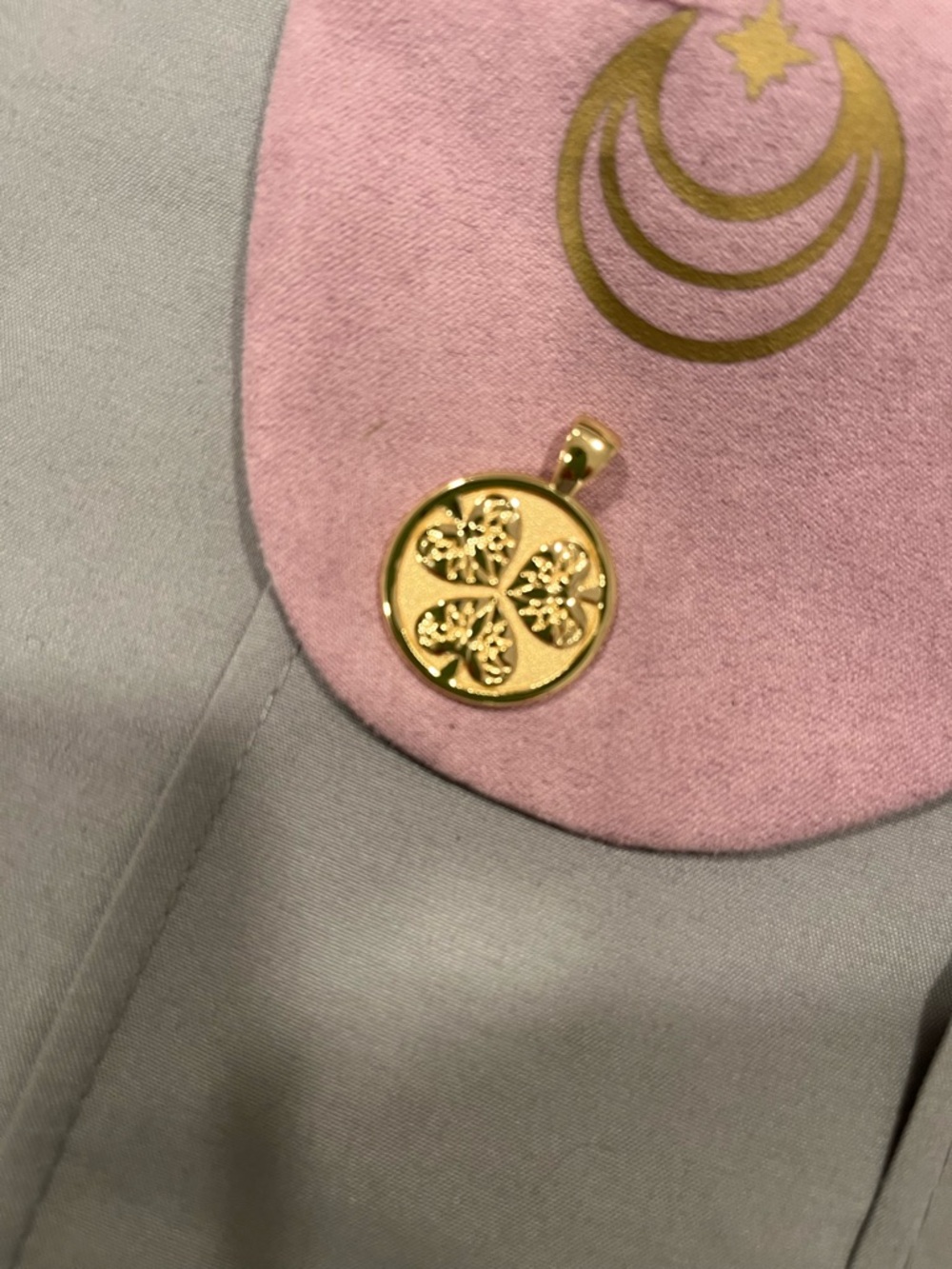 Jane Win small joy coin pendant